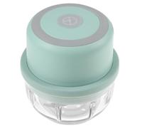 OUNONA 1pieza Picadora Eléctrica Multifuncional Portátil Verde con Cuchillas Fuertes para Verduras y Frutas Recargable por USB Procesador de Alimentos para Cocina Doméstica