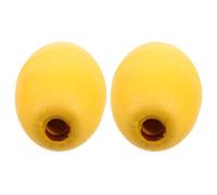 OUNONA 2 flotantes de Espuma de PVC - Flotadores ovalados para Cuerda de Red de Pesca - Marcador de de Cuerda de Espuma elíptica para Redes de acuicultura, trampas para cangrejos y Langostas 5.7 x