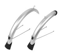 OUNONA 2 Guardabarros de Cobertura Total para Bicicleta, para Rueda | Protector contra salpicaduras impermeable para bicicletas de carretera, gravel y plegables, fácil de colocar/quitar, mejora