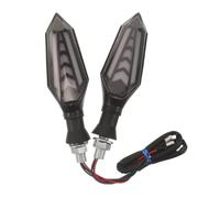 OUNONA 2 luces intermitentes de motocicleta con forma de flecha | Indicadores de señal LED para motocicleta, intermitentes direccionales para scooters eléctricos (piezas de repuesto)