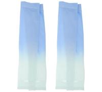 OUNONA 2 Pares Manguitos Refrescantes de Verano Cobertura de Mano y Pulgar | Spandex y Chinlon, Alta Elasticidad y Ajuste Ceñido, Protección Solar al Conducir, para Antebrazos