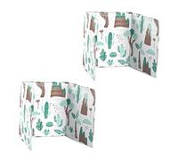 OUNONA 2 Piezas Baffle Antisalpicaduras de Aceite para Cocina de y Reutilizable Instalación Sin Taladros Color Aleatorio para Mantener Limpia y Ordenada