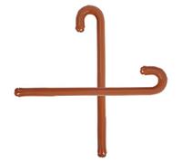 OUNONA 2 Piezas Bastón Inflable de PVC para Fiesta Halloween Decoración Espeluznante Accesorio para Disfraz Palos Andar Inflables para Apoyo y Diversión