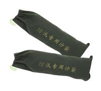 OUNONA 2 piezas Bolsas de Arena Impermeables para Inundaciones Largos Resistentes con Cuerda Barreras de Agua de Lona Gruesa para Garaje y Sótano de Unidades para Control de