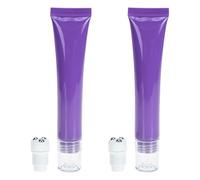 OUNONA 2 Piezas Botellas Roller de Aceite Esencial de Tubo Dispensador para Crema de Ojos y Gel Envases Vacíos de Almacenamiento para Cosméticos y Diy Color