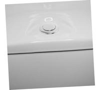 OUNONA 2 piezas Botón de Descarga para Cisterna de Inodoro Abs Resistente Pulsador Simple de Repuesto para Tanque de Agua Fácil Instalación y Diseño Duradero para Baño