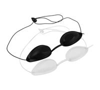 OUNONA 2 Piezas Eye Protection Mask Adjustable Uv Blocking Silicone Eye Shades For Beauty Machine And Skin Care Use