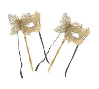 OUNONA 2 piezas Máscara de Mano con Diseño de Dragón para y Fiesta de Halloween de Accesorio Decorativo para Máscaras de Disfraces para Celebraciones Especiales