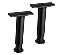 OUNONA 2 Piezas Patas Ajustables para Cama Soporte Central Muebles Altura Regulable Resistente y Duradero para Sofá Armario Gabinete