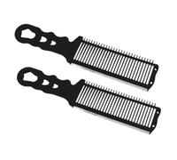 OUNONA 2 Piezas Peine para Cortadora de Dientes Finos Peine Cabello Profesional para Cortar el Cabello Accesorios de Peluquero para Peinar Hombre y Mujer Salón de Belleza