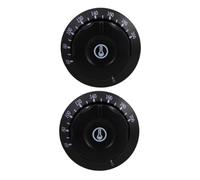 OUNONA 2 Piezas Perillas de Control para Horno y Cocina de Gas de Resistentes y Reutilizables Repuestos para Termostato y Encimera para Parrilla y Estufa