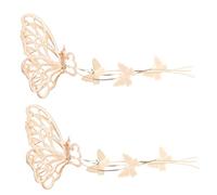 OUNONA 2 piezas Pinzas de Pelo con Diseño de Juego de Clips de para Cabello con Borlas Accesorios para Mujer y Niñas para Peinados y Ocasiones Especiales