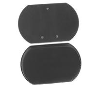 OUNONA 2 piezas Reposapiés Elevadores de Piernas para Sillas de Ruedas Almohadillas de Cuero Antideslizantes Repuestos para de y Soporte Accesorios Esenciales para Usuarios de Sillas de