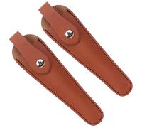 OUNONA 2 Piezas Tijeras de Peluquería de PU Fundas Protectoras para Tijeras de Barbero Bolsa para Guardar