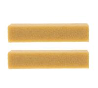 OUNONA 2 varillas abrasivas de limpieza para lijadoras de banda, 8 x 1,6 | Bloque de limpieza abrasivo de caucho natural, herramientas para taller de carpintería para un lijado perfecto.