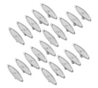 OUNONA 20 Piezas Accesorios para Cajas De Música Llave Giratoria De Metal Herramienta De Bobinado Barra t para Mecanismos De Caja De Música para Mantenimiento De Musical