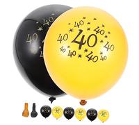 OUNONA 20 Piezas Globos de Cumpleaños de Decoración de Fiesta y Globos de Festival para Interiores y Exteriores para Celebraciones de Cumpleaños