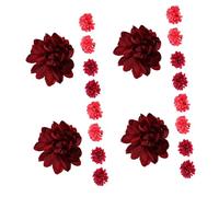 OUNONA 20 Piezas Hanfu Floral Hairpins Artificial Flower Hair Clips For Chinese Wedding And Traditional Costume Lightweight Hair Accessories For Festivals And Parties
