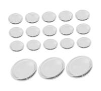 OUNONA 20 Piezas Pads Silicona Para Extensiones De Pestañas Almohadillas Redondas Reutilizables De Suaves Y Duraderas Para Profesional Y Personal