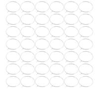 OUNONA 200 Unidades Anillos Identificadores de Copas Marcadores Metálicos Reutilizables para Bebidas Etiquetas DIY para Boda Fiesta y Eventos de Colgantes para Vino y Copas