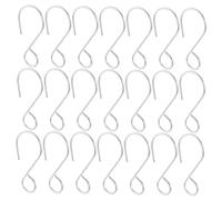 OUNONA 250piezas Ganchos Forma de S Metálicos para Fijar Fundas de Asiento de Coche para Instalación Interior del Coche para Caravanas y Remolques