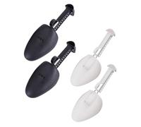 OUNONA 2pares Soporte De Calzado Ajustable Para Hombres Moldeador De Zapatos Herramienta Para Expandir Zapatos Uso Doméstico Horma Ajustable Horma Para Botas