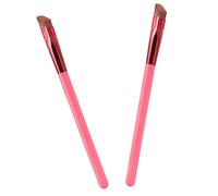 OUNONA 2Piezas Brocha de Angulada Herramienta de Maquillaje Cepillo de Pestañas Mujeres Casa y Salones