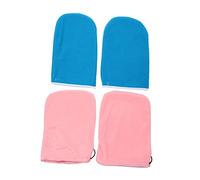 OUNONA 2piezas Guantes Para Terapia Parafina Manos Calentadores De Cera Reutilizables Suaves y Cómodos Para Spa y Cuidado Manual