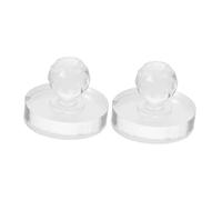 OUNONA 2piezas Herramientas de Prensado para Sombras de Ojos Sello de Presión para Colorete Moldes Metálicos Vacíos Herramienta de Reparación de Paleta de Sombras de Ojos Uso Maquillaje