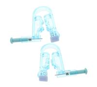 OUNONA 2piezas Pistola Perforadora De Orejas Para Adultos y Herramienta Segura Para Perforar El Orificio Oreja Casa o Salón Incluye Marcador y Agujas