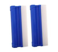 OUNONA 2piezas Raspador de Silicona Unidades para Ventanas Ducha Parabrisas Puertas de Limpiacristales Domésticos Limpiador de Ducha