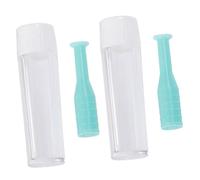 OUNONA 2piezas Varilla De Succión Para Lentes De Contacto Insertador De Lentes Extractor De Lentes Ventosa Para Verde Para Viajes y Uso Doméstico