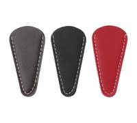 OUNONA 3 Fundas Protectoras de Tijeras de Cuero PU para Seguridad y Protección, Paquete de 3 Unidades Ideales para Tijeras de Corte en Peluquería y Uso Profesional