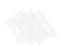 OUNONA 3 Láminas Acrílicas Transparentes para Fondos de Cesta de Crochet, Base Resistente y Versátil para Bolsas y Proyectos de Tejido DIY en Acrílico, Paquete de 3 Piezas