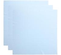 OUNONA 3 Paños de Limpieza de Microfibra 37X37 CM para Pantallas de Ordenador Gafas Teléfonos y Cámaras Paños para Pulir y Limpiar Superficies Delicadas Color Azul Claro Uso