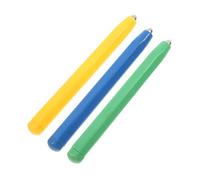OUNONA 3 Piezas Bolígrafos Magnéticos Repuestos para Pizarra de Dibujo Infantil Bolígrafo Táctil para Tablero de Colores Azul Verde para Uso Escolar y Hogar