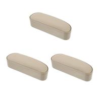 OUNONA 3 Piezas car accessories seat accesorios puerta reposabrazos Reposacabezas lado asiento elevador de coche brazalete cojín de brazo para coche accesorios para automóviles cuero