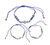 OUNONA 3 piezas Pulsera de Maléfico para Mujeres Joyería de Protección con Cuentas Turcas Diseño para y Ocasiones Especiales