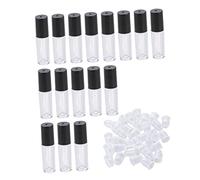 OUNONA 30piezas Botellas de Brillo Labial Vacías Botellas de Plástico para Brillo Labial para Envases de Varitas Labiales Uso Salas de Maquillaje