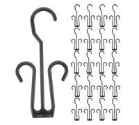 OUNONA 36 Perchas de plástico para secar Zapatos: Perchas Ligeras para el hogar, Tiendas, centros comerciales, armarios y organizadores.