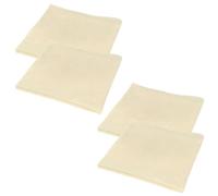 OUNONA 4 paños reutilizables de 50 x 50 cm para colar leche vegetal, queso, café, yogur, tofu, té y zumos.