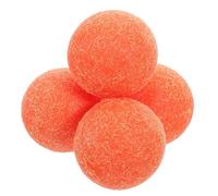 OUNONA 4 Piezas Balones de Futbolín de Plástico Naranja 36mm para Futbolín de Mesa, Accesorios Versátiles para Juego Intensificado en Entretenimiento en Casa y Oficina
