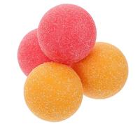 OUNONA 4 Piezas Mini Balón de Fútbol de Plástico para Futbolín de Mesa, Accesorios Versátiles para Entretenimiento en Casa y Descanso en Oficina, Control Mejorado Pelota