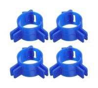 OUNONA 4 Soportes para Patas de Mesa: Herrajes Desmontables para Mesas Plegables - Abrazaderas para Tubos de Muebles - Piezas para Patas en Fiestas