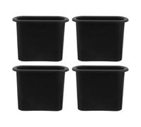 OUNONA 4 Tubos de Puerto para Altavoz: Tubo de Puerto Plano para Caja de woofer Bass Reflex de subwoofer, 6.2 x 4.9 Pulgadas, Apto para subwoofers de Coche y Sistemas de Audio con woofer de Graves.