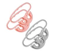 OUNONA 4 Uds Mango Para Bolsas De La Compra Agarraderas Para Bolsas De Compras Reutilizables Asa Ergonómica De Plástico Para Facilitar Carga Sin Fatiga