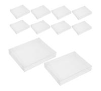 OUNONA 40 Piezas Cajas de Obsequio Transparentes Rectangulares Cajas de Embalaje de Obsequio Transparente para Fiestas de Bodas de Regalos de Boda Rectangulares de Almacenamiento de Arte
