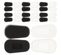 OUNONA 48piezas Accesorios de Silicona para Gafas Almohadillas Nasales Antideslizantes Fundas para Almohadillas Nasales Soporte para Puente Nasal Uso Diario Comodidad