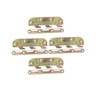 OUNONA 4piezas Accesorios para Bisagras de Cama Sujetadores para Rieles de Cama Ganchos de Repuesto para Bisagras de Rieles de Uso Dormitorios