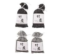 OUNONA 4piezas Bolsas De Activado Para Eliminar Olores Absorbente De Humedad Para Coche Armario y Habitación